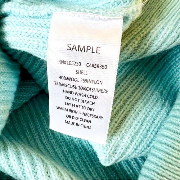 NEW Joie Sweater Cashmere Blend Pullover Blue Size S - Picture 4 of 8